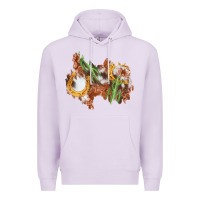 Lilac horseshoe cowhide cactus patch Premium Hoodie - AdoDesignShop