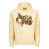 Pina Colada horseshoe cowhide cactus patch Premium Hoodie - AdoDesignShop