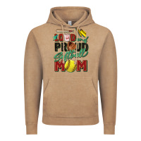 Vintage Coffee loud and proud softball mom Vintage Hoodie - Zillion Design Studio