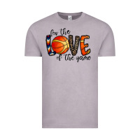 Vintage Zinc for the love of the game basketball Vintage Tee - CowhideDigitalArt