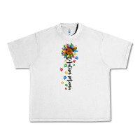 Lunar Rock autism mama sunflower black Urban Heavy Tee - JahusDesignShop
