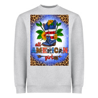 Heather Grey all american girl air freshener Heavyweight Sweatshirt - HRA Design Shop