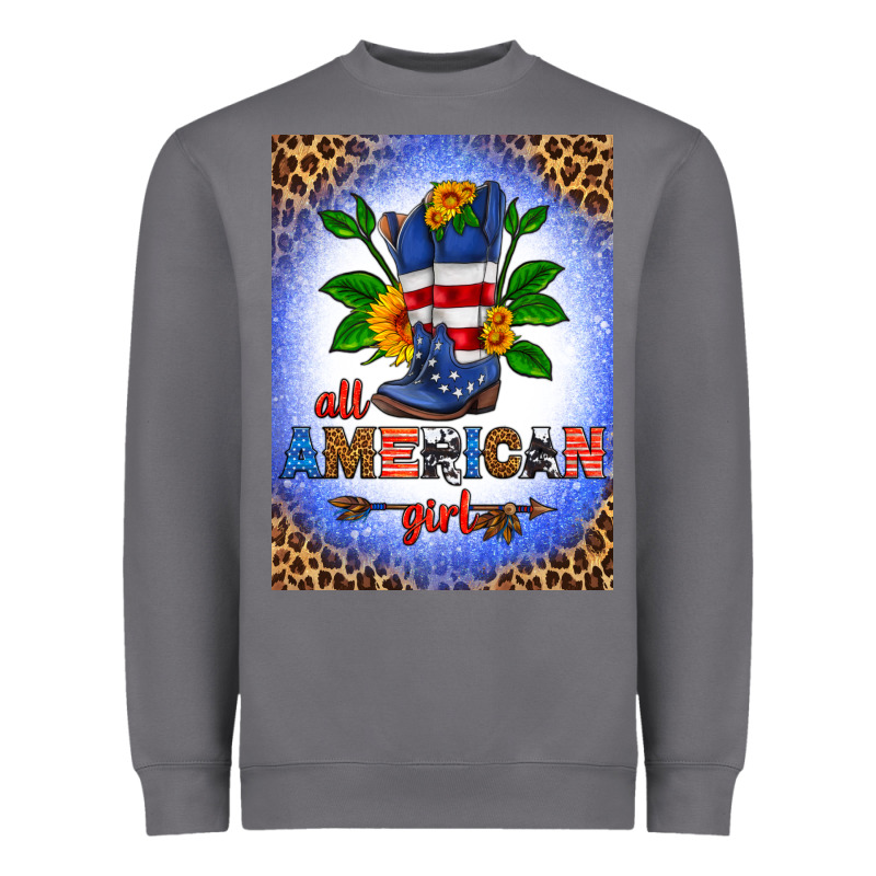 All American Girl Air Freshener Heavyweight Sweatshirt by HRA Design Shop | Teevron