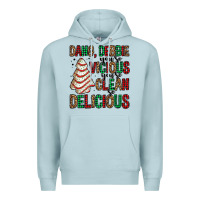 Blue Mist dang debbie christmas tree cake Premium Hoodie - Jasminsmagicworld