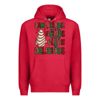 Cardinal dang debbie christmas tree cake Premium Hoodie - Jasminsmagicworld