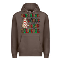 Coffee dang debbie christmas tree cake Premium Hoodie - Jasminsmagicworld