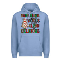 Colony Blue dang debbie christmas tree cake Premium Hoodie - Jasminsmagicworld
