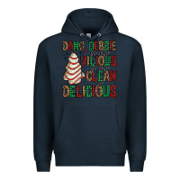 Navy dang debbie christmas tree cake Premium Hoodie - Jasminsmagicworld