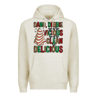 Oatmeal Heather dang debbie christmas tree cake Premium Hoodie - Jasminsmagicworld