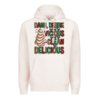 Pale Pink dang debbie christmas tree cake Premium Hoodie - Jasminsmagicworld