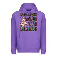 Purple dang debbie christmas tree cake Premium Hoodie - Jasminsmagicworld