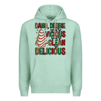 Seafoam dang debbie christmas tree cake Premium Hoodie - Jasminsmagicworld