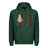 Sports Green dang debbie christmas tree cake Premium Hoodie - Jasminsmagicworld