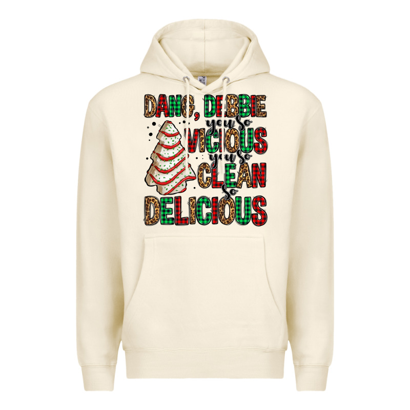 Dang Debbie Christmas Tree Cake Premium Hoodie by Jasminsmagicworld | Teevron