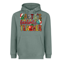 Sage santas favorite teacher Heavyweight Hoodie - NancyCooperArtShop