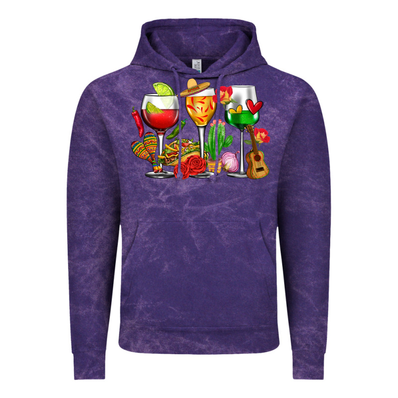 Mexico Wine Glasses Cups Vintage Hoodie by CTS Tumbler Store | Teevron