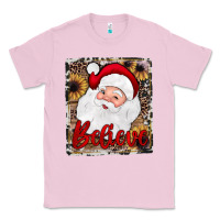 Bubblegum Pink believe santa Classic Tee - JahusDesignShop