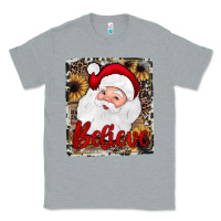 Heather Grey believe santa Classic Tee - JahusDesignShop