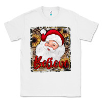 White believe santa Classic Tee - JahusDesignShop