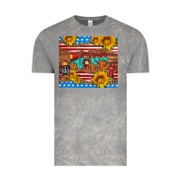 Cloud Rock american flag firefighter wife Vintage Tee - HRA Design Shop