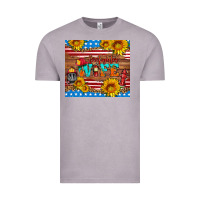 Vintage Zinc american flag firefighter wife Vintage Tee - HRA Design Shop