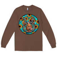 Chestnut horseshoe circle Long Sleeve Tee - JahusDesignShop