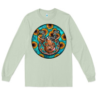 Matcha horseshoe circle Long Sleeve Tee - JahusDesignShop