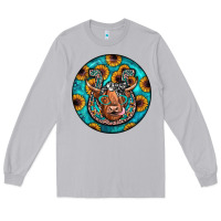 Moon Dust horseshoe circle Long Sleeve Tee - JahusDesignShop
