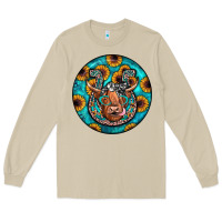 Mushroom horseshoe circle Long Sleeve Tee - JahusDesignShop