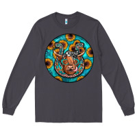 Smoke horseshoe circle Long Sleeve Tee - JahusDesignShop