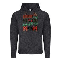 Vintage Black loud and proud wrestling mom Vintage Hoodie - Zillion Design Studio
