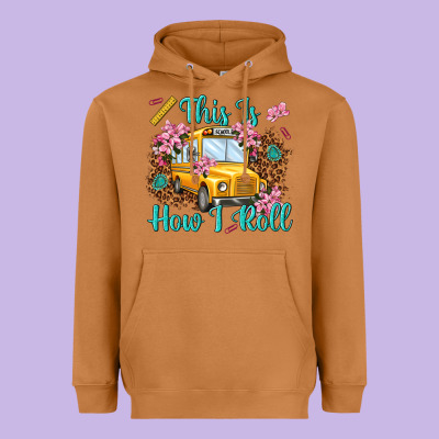 This Is How I Roll Heavyweight Hoodie Designed By Nancycooperartshop