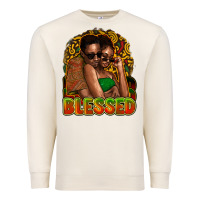 Sandshell black couple blessed Premium Sweatshirt - NancyCooperArtShop