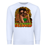 White black couple blessed Premium Sweatshirt - NancyCooperArtShop