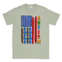 Matcha autism american flag Classic Tee - AdoDesignShop