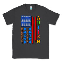 Smoke autism american flag Classic Tee - AdoDesignShop