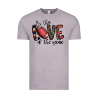 Vintage Zinc for the love of the game football Vintage Tee - CowhideDigitalArt