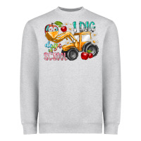 I Dig 100 Days Of School Heavyweight Sweatshirt | Teevron