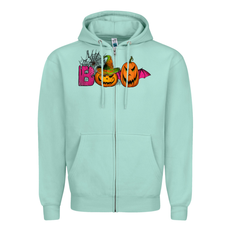 Boo Pumpkins Zipper Hoodie by Jasminsmagicworld | Teevron
