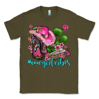 Army Green cowgirl vibes with boots and gun Classic Tee - AdoDesignShop