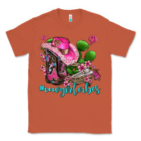 Copper cowgirl vibes with boots and gun Classic Tee - AdoDesignShop