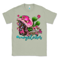 Matcha cowgirl vibes with boots and gun Classic Tee - AdoDesignShop