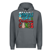 Rock snow flakes and Christmas cakes Premium Hoodie - Jasminsmagicworld