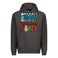 Smoke snow flakes and Christmas cakes Premium Hoodie - Jasminsmagicworld
