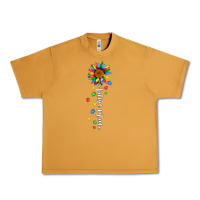 Peanut Butter autism mama sunflower white Urban Heavy Tee - JahusDesignShop