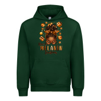 Forest Green have a melanin christmas afro messy bun Urban Hoodie - texasbilliewilder