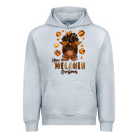 Heather Grey have a melanin christmas afro messy bun Urban Hoodie - texasbilliewilder