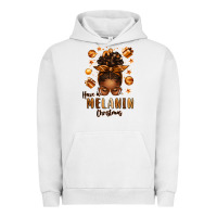 Pigment Lunar Rock have a melanin christmas afro messy bun Urban Hoodie - texasbilliewilder