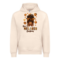 Sandshell have a melanin christmas afro messy bun Urban Hoodie - texasbilliewilder