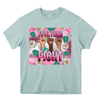 Arona Breast Cancer Together Fight Heavy Core Tee - Artiststas
